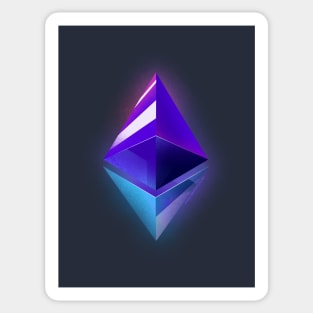 ETH diamond logo Sticker